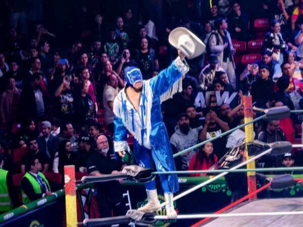 Blue Panther in the Mexico Arena in the recordings of Roh Global Wars Mexico (June 18, 2025) - Ernesto Ocampo - Superluchas