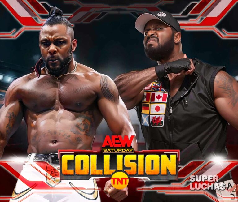 Cobertura y resultados AEW COLLISION 21 de junio 2025 | Swerve Strickland vs. Shane Taylor.