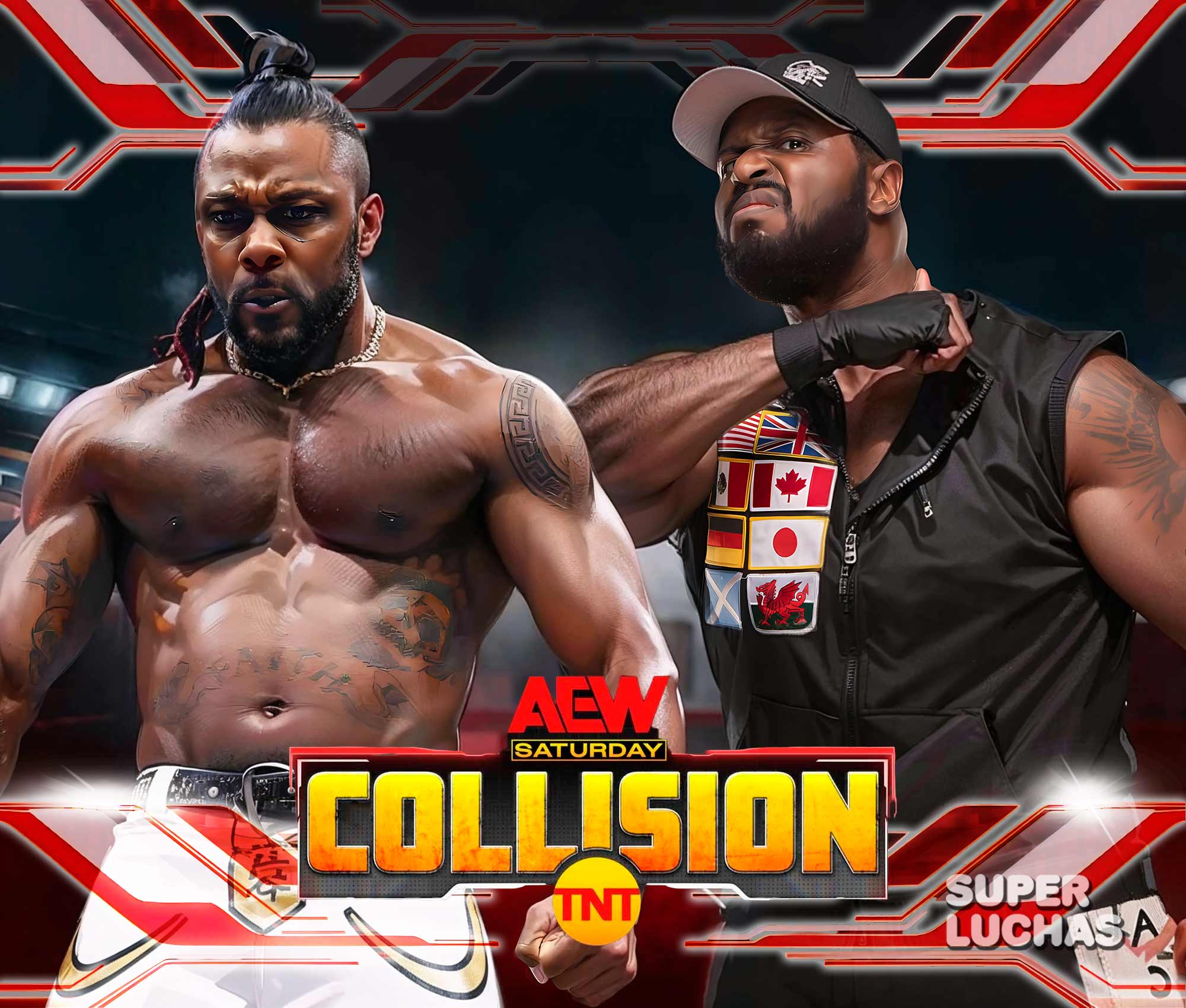 Cobertura y resultados AEW COLLISION 21 de junio 2025 | Swerve Strickland vs. Shane Taylor.
