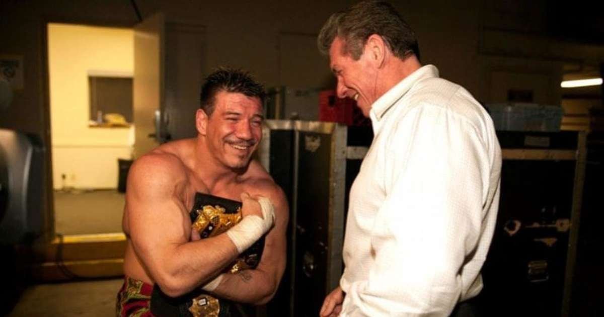 Eddie Guerrero y Vince McMahon
