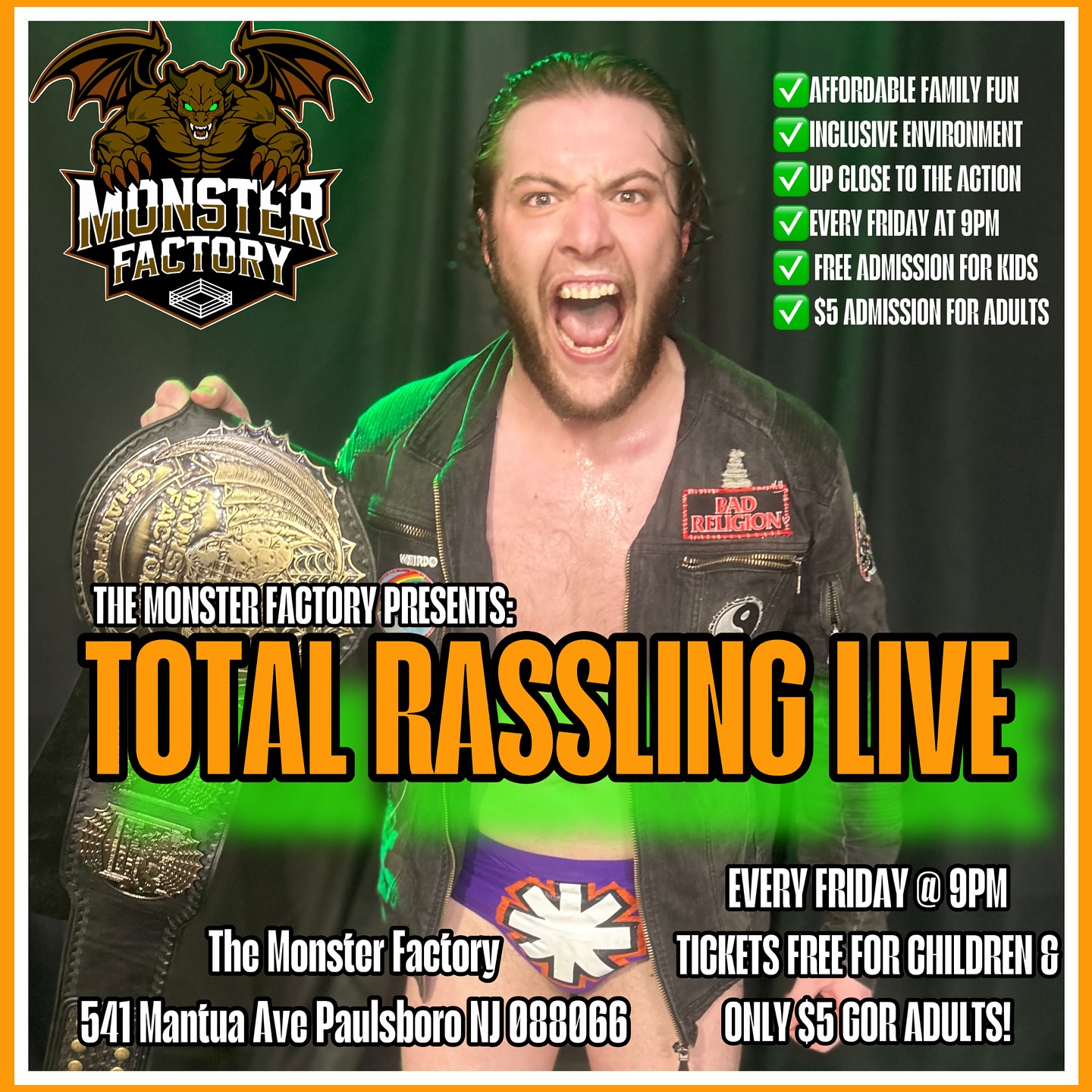 Resultados Monster Factory Pro Wrestling 6 de junio 2025