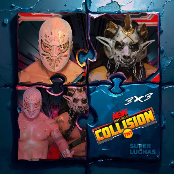 3x3 AEW Collision 10 de julio 2025 | Místico vs. The Beast Mortos