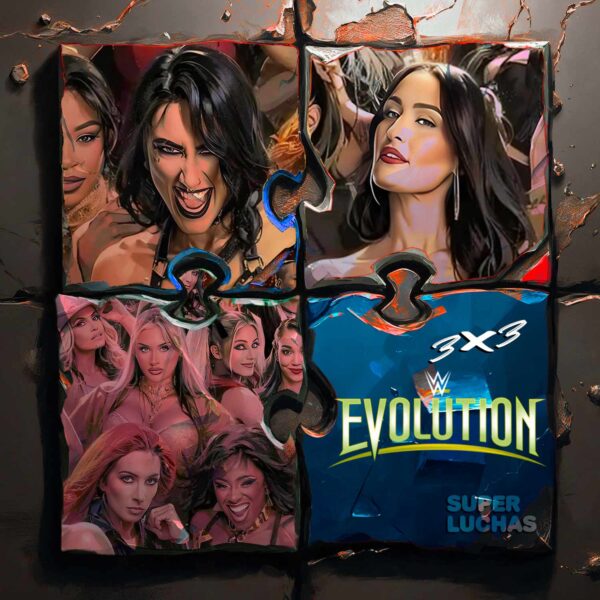 3x3 WWE EVOLUTION 2025 | Iyo Sky vs. Rhea Ripley.
