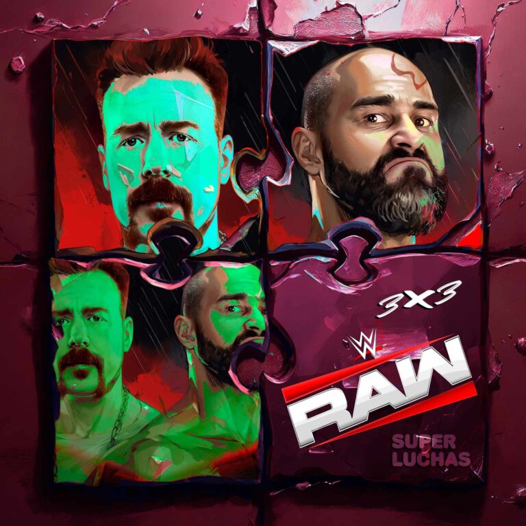3x3 WWE RAW 21 de julio 2025 | Sheamus vs. Rusev