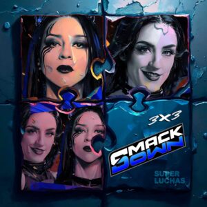 3x3 WWE SMACKDOWN 18 de julio 2025 | Stephanie Vaquer vs. Alba Fyre