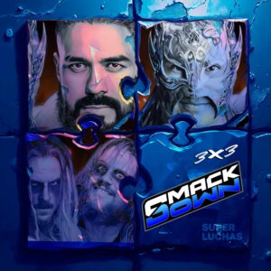 3x3 WWE SmackDown 25 de julio 2025 | Wyatt Sicks vs. Rey Fénix y Andrade