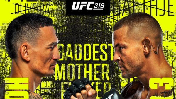 Cartel UFC 318: Max Holloway vs Dustin Poirier por el BMF