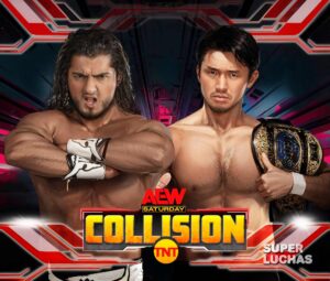 Cobertura y resultados AEW Collision 19 de julio 2025 | Rush vs. Katsuyori Shibata