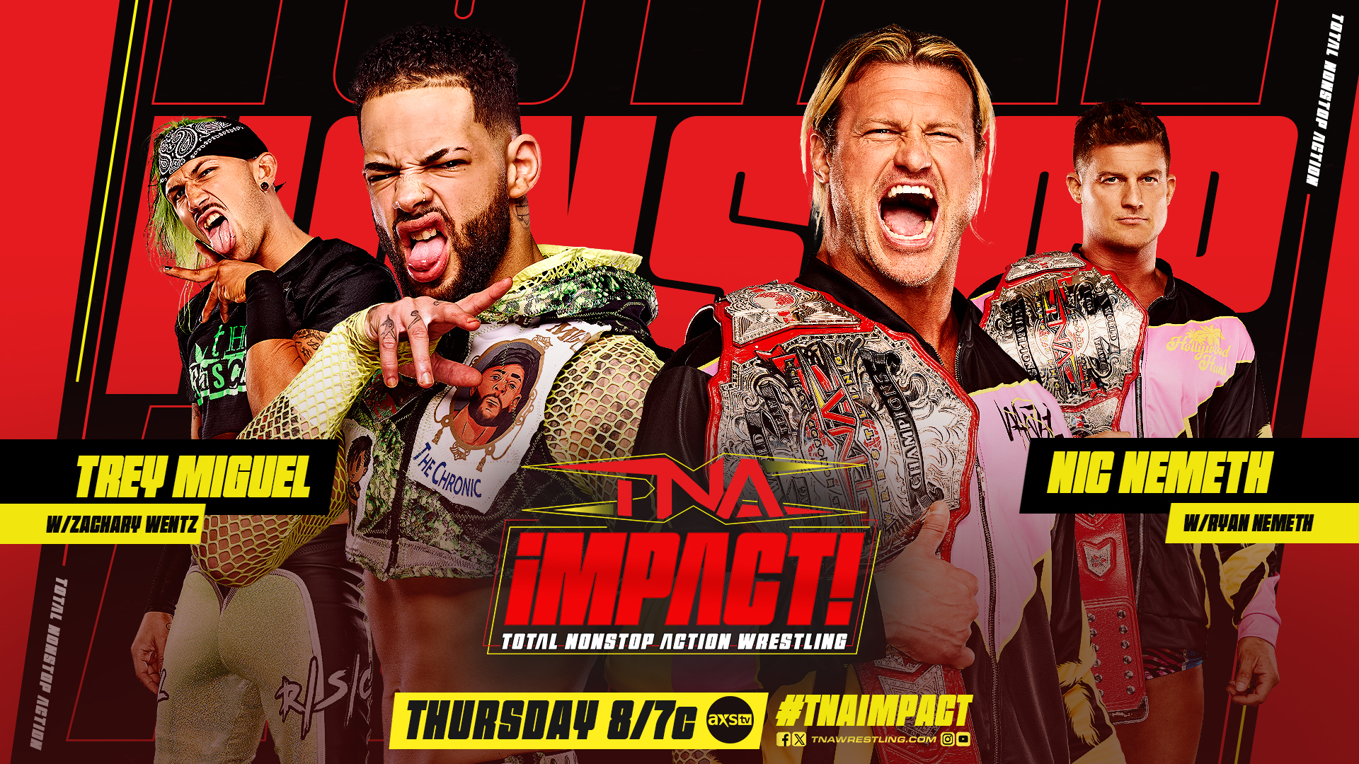 Trey Miguel vs. Nic Nemeth, TNA iMPACT! 03-07-2025