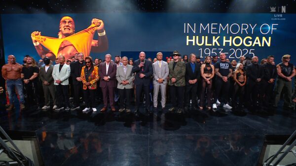 Triple H leads Terry Bollea Tribute - Hulk Hogan at WWE SmackDown (July 25, 2025) - WWE