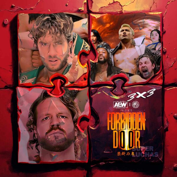 3x3 AEWxNJPW FORBIDDEN DOOR LONDON | 'Hangman' Adam Page vs. MJF