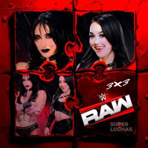 3x3 WWE Raw 25 de agosto 2025 | Rhea Ripley vs. Roxanne Pérez