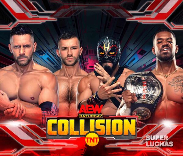 Cobertura y resultados AEW Collision 14 de agosto 2025 | Nigel McGuinness vs. Daniel García vs. Hechicero vs. Lee Moriarty