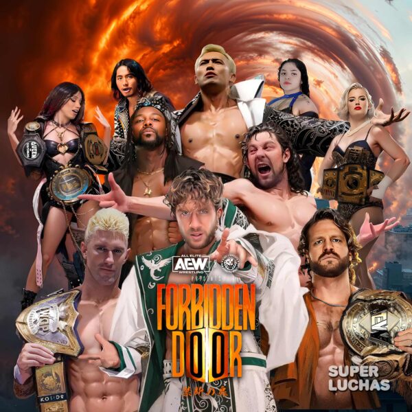 Cobertura y resultados AEWxNJPW FORBIDDEN DOOR LONDON | 'Hangman' Adam Page vs. MJF