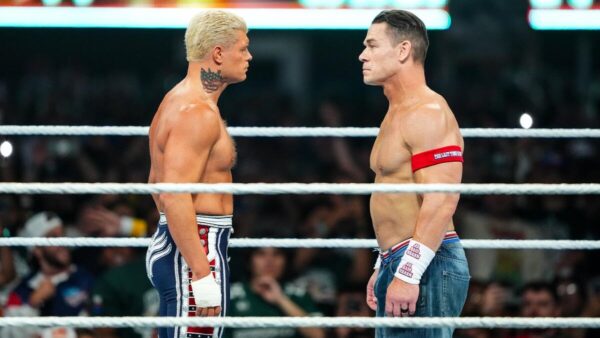 Cody Rhodes y John Cena cara a cara en la Noche 2 de WWE SummerSlam 2025 - WWE