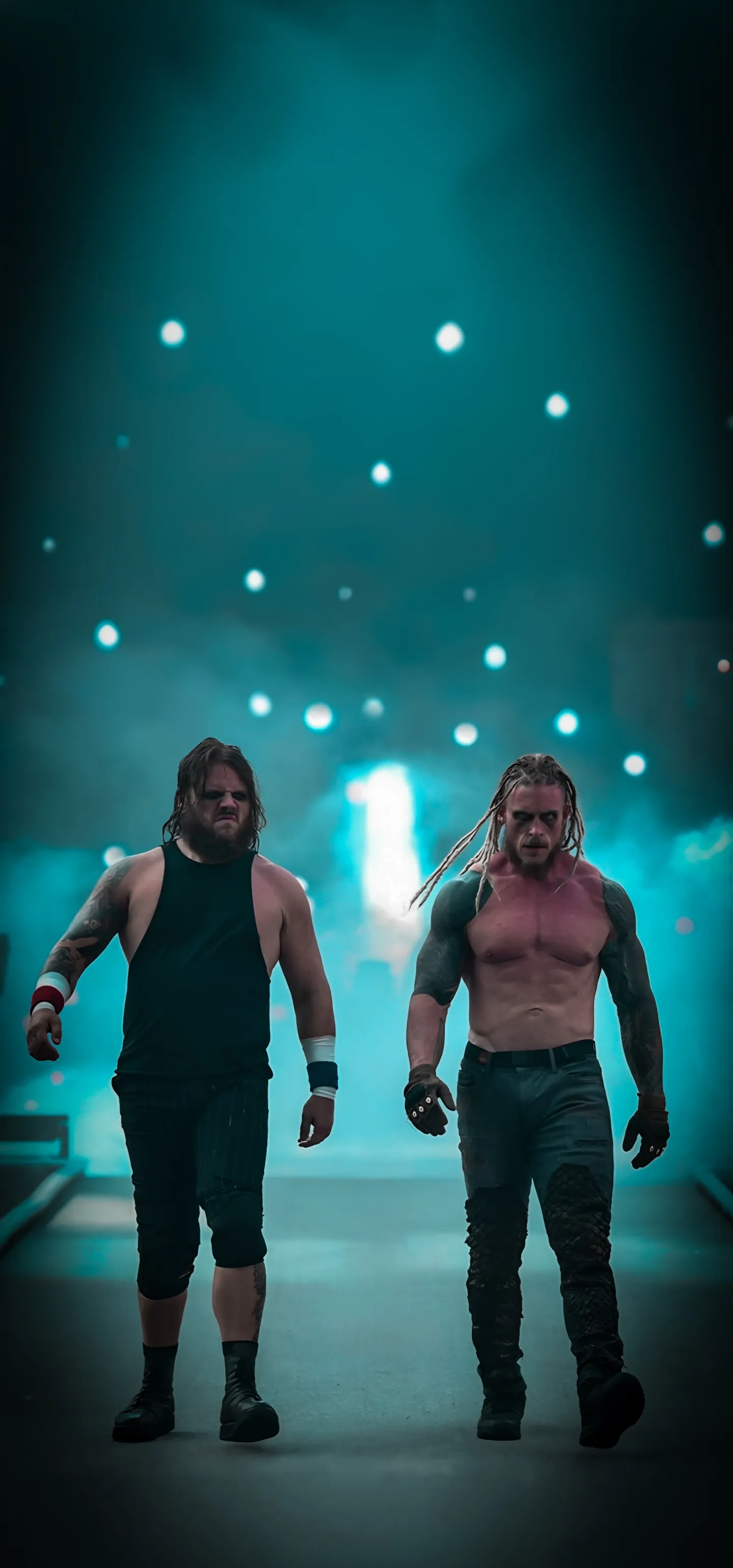 Joe Gacy y Dexter Lumis de The Wyatt Sicks en la Noche 2 de WWE SummerSlam 2025 - WWE