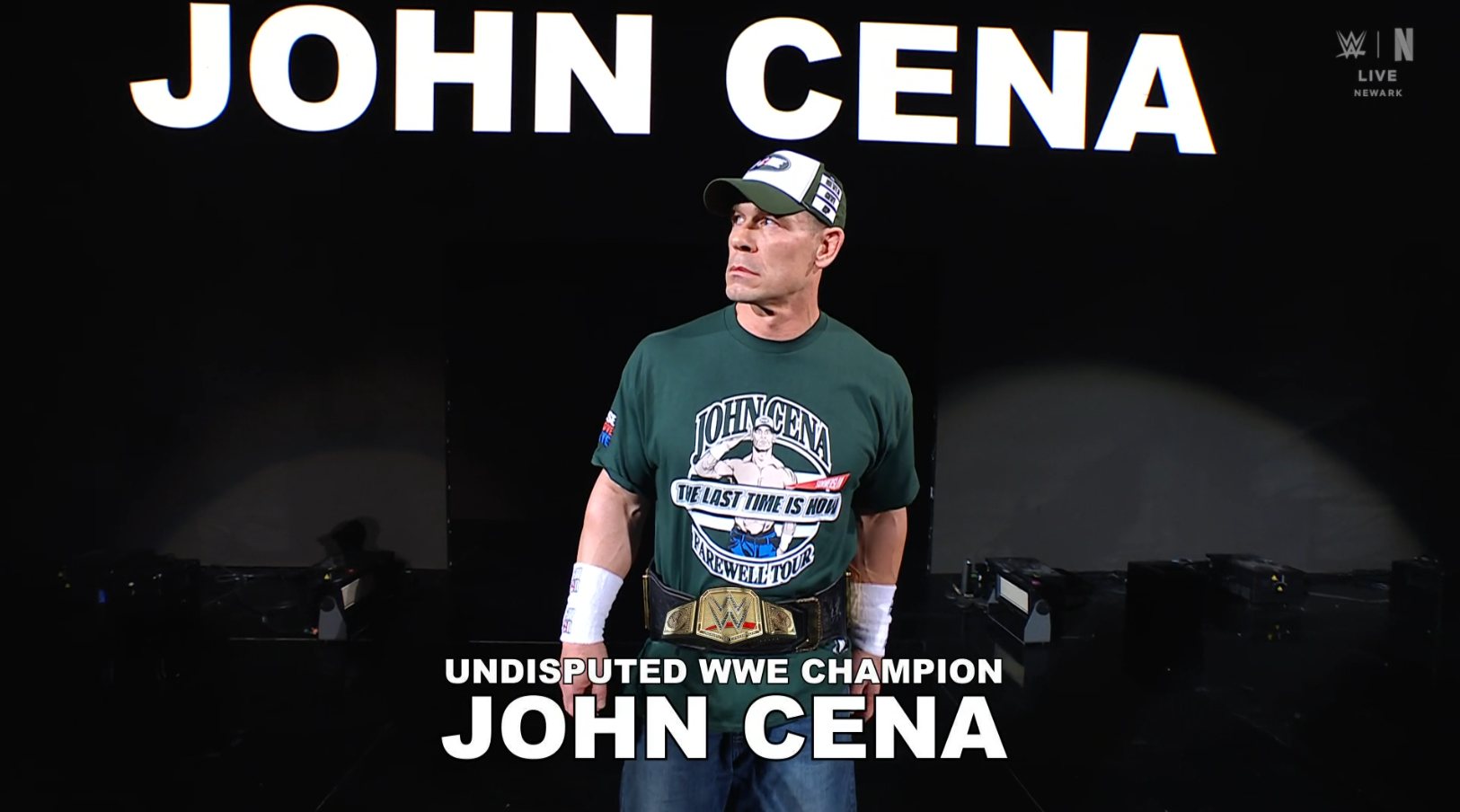 John Cena como Campeón Indisputable WWE en WWE SmackDown (01 de agosto de 2025) - WWE
