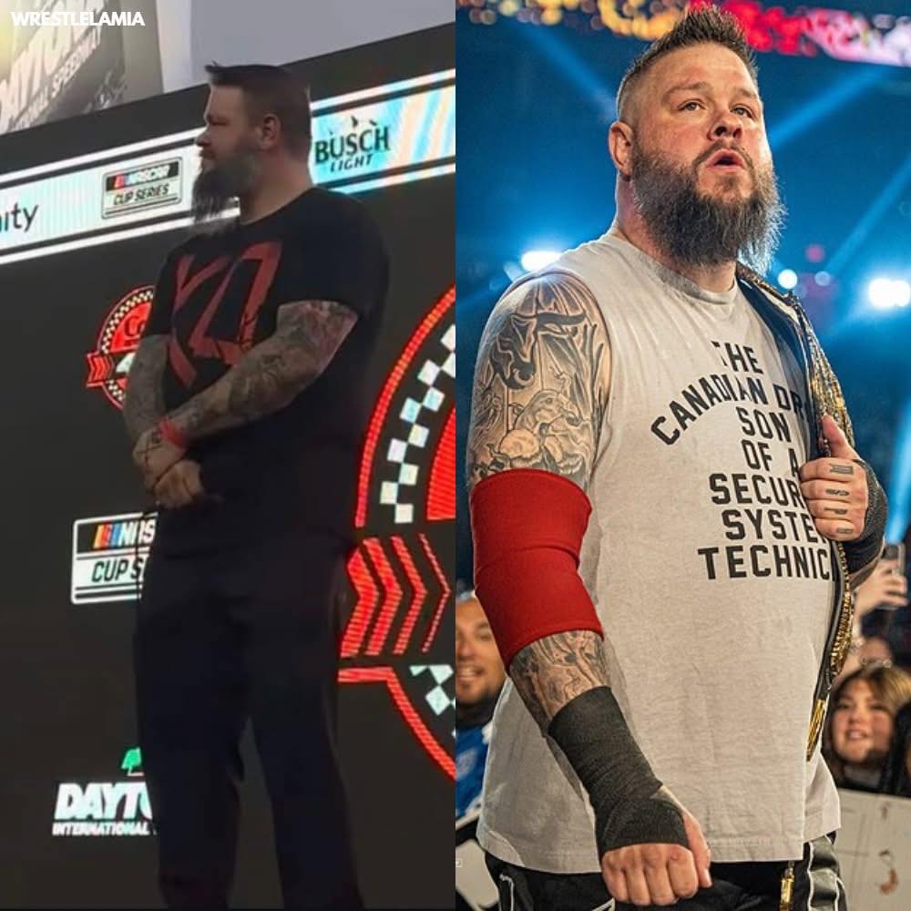 Kevin Owens surprises with his weight loss