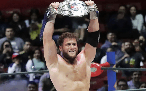 MJF como nuevo Campeón Mundial de Peso Completo CMLL (01 de agosto de 2025) - Arena México - CMLL - AEW 2
