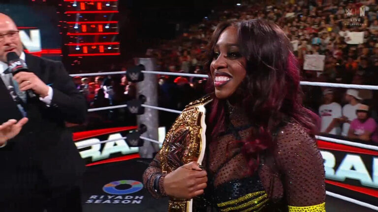 Naomi WWE Raw 18 de agosto de 2025