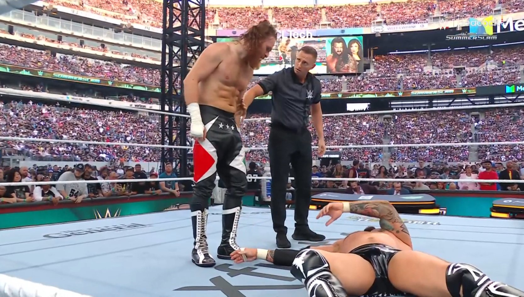 Sami Zayn beat Karrion Kross at WWE Summerslam 2025 Night 1 (August 2, 2025) - WWE