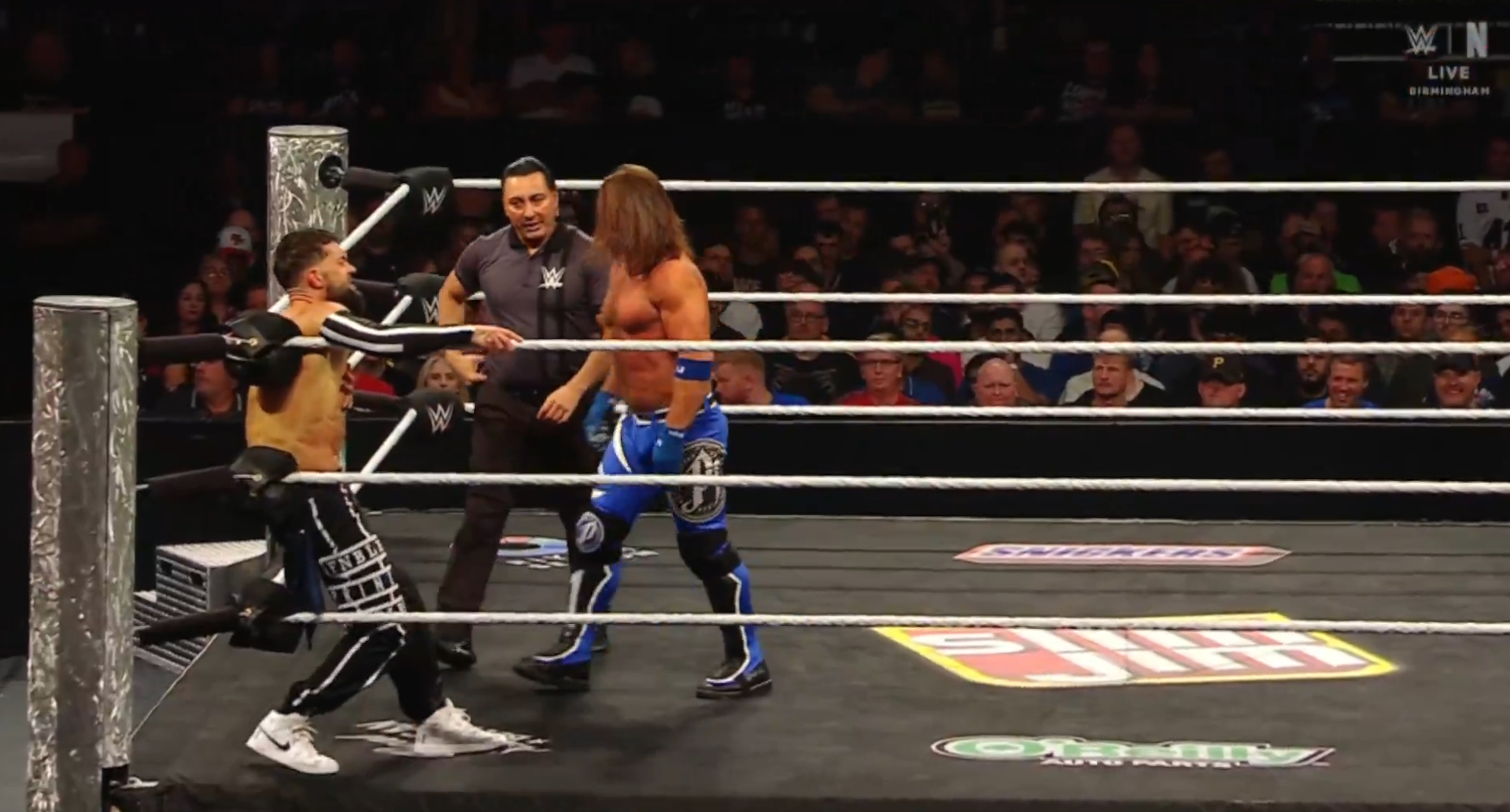 WWE RAW AUGUST 25, 2025 020 FINN BALOR AJ STYLES