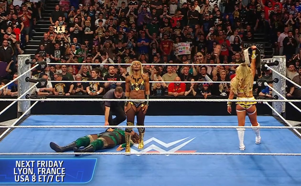 WWE SmackDown 22 de agosto de 2025 Jade Cargill Nia Jax