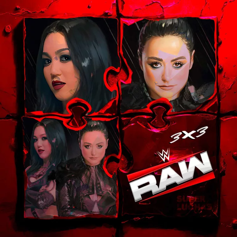 3x3 WWE RAW 15 de septiembre de 2025 | Lyra Valkyria vs. Roxanne Pérez