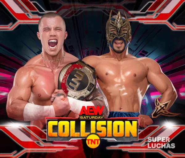 Cobertura y resultados AEW Collision 27 de septiembre 2025 | Kyle Fletcher vs. Komander