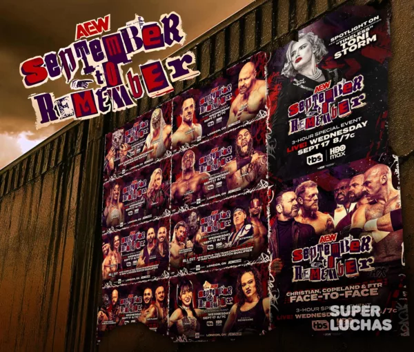 Cobertura y resultados AEW Dynamite 17 de septiembre 2025 | September to Remember