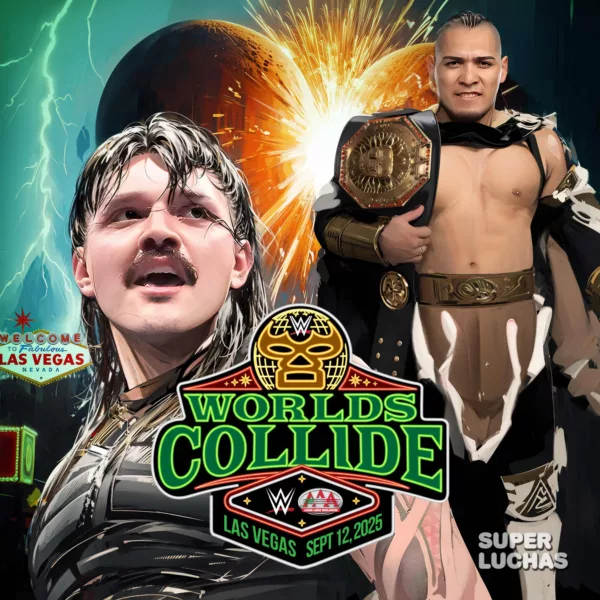 Cobertura y resultados WWE AAA WORLDS COLLIDE: LAS VEGAS | Hijo del Vikingo vs. Dominik Mysterio