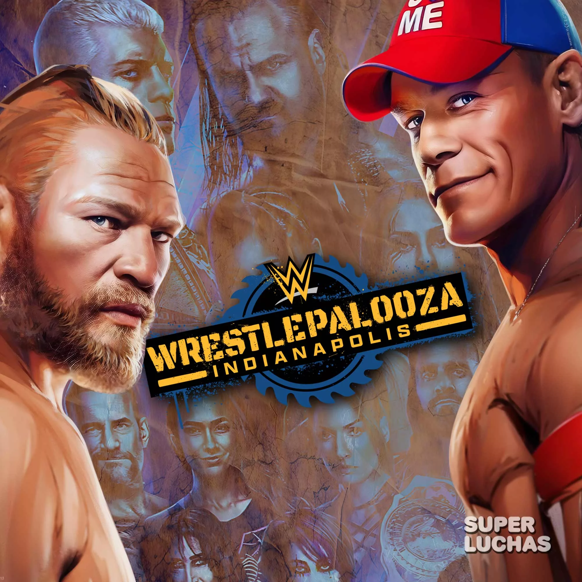 Cobertura y resultados WWE WRESTLEPALOOZA 2025 | John Cena vs. Brock Lesnar