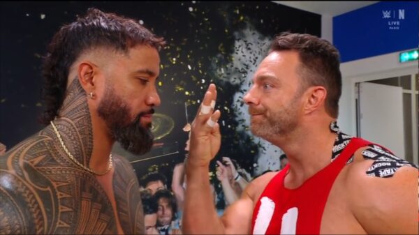 WWE Raw 01 septiembre 2025 Jey Uso LA Knight 2