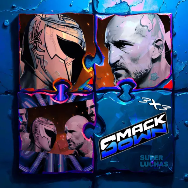 3x3 WWE SmackDown 24 de octubre de 2025 | Fraxiom vs. #DIY