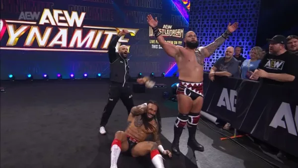 AEW Dynamite 15 octubre 2025 Bishop Kaun y Toa Liona Gates Of Agony