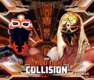 Cobertura y resultados AEW COLLISION 1 de noviembre 2025 | Bandido vs. Máscara Dorada
