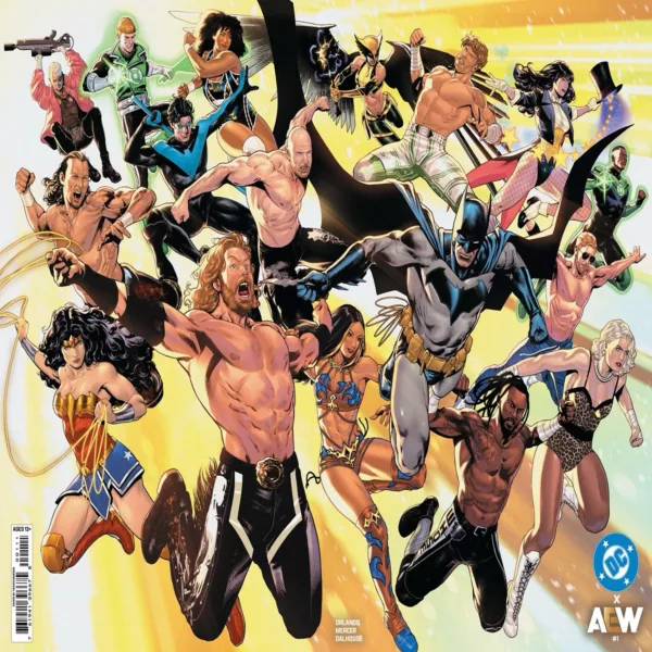 DC K.O., los luchadores de AEW tendrán cómic de DC DESTACADA