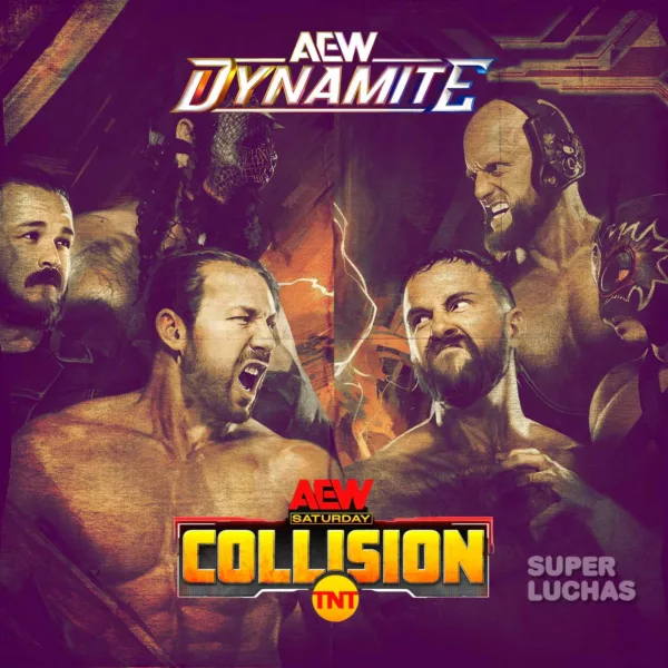 Donde ver AEW Dynamite + AEW Collision 15 de octubre 2025 | Kenny Omega y Jurassic Express vs. Don Callis Family