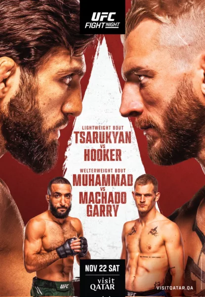 UFC Qatar Poster