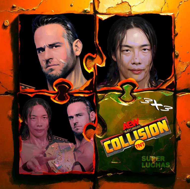 3x3 AEW COLLISION 27 de noviembre 2025 | Konosuke Takeshita vs. Roderick Strong