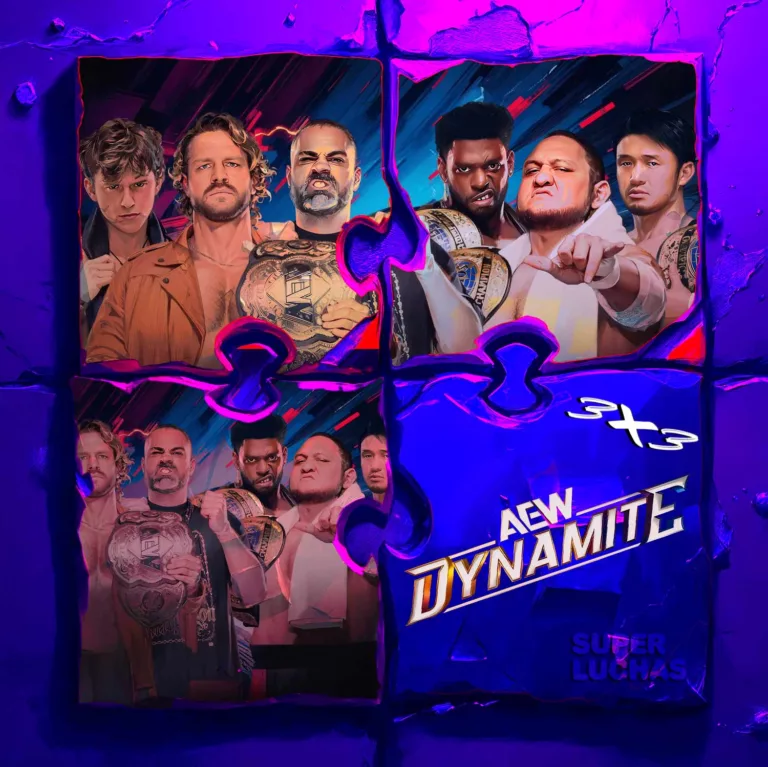 3x3 AEW Dynamite 5 de noviembre 2025 | Hangman Page, Hook y Eddie Kingston vs. The Opps