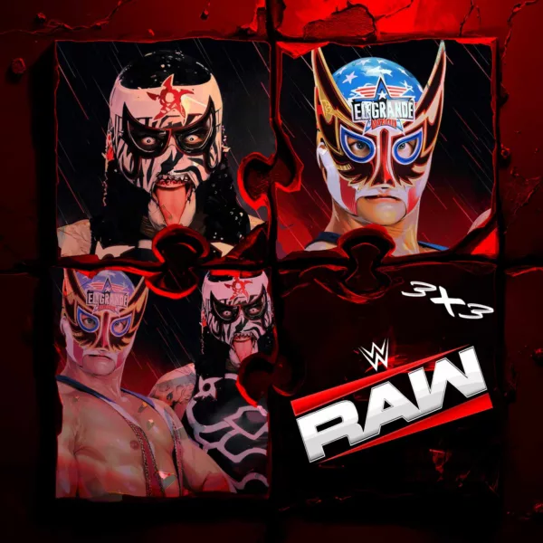 3x3 WWE Raw 3 de noviembre 2025 | El Grande Americano vs. Penta