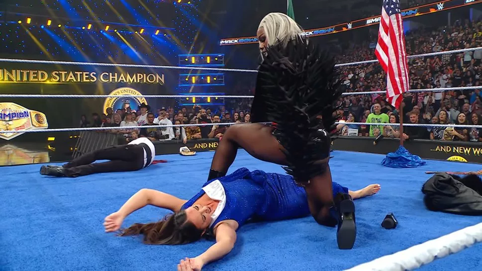 Chelsea Green y Jade Cargill en WWE SMACKDOWN 28 de noviembre 2025