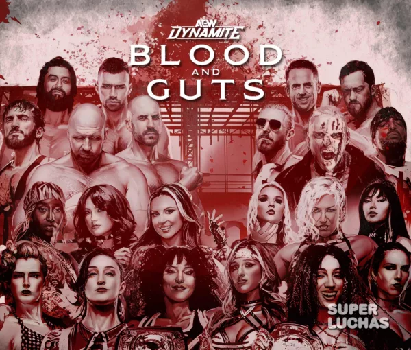 Cobertura y resultados AEW Dynamite 12 de noviembre 2025 | BLOOD AND GUTS