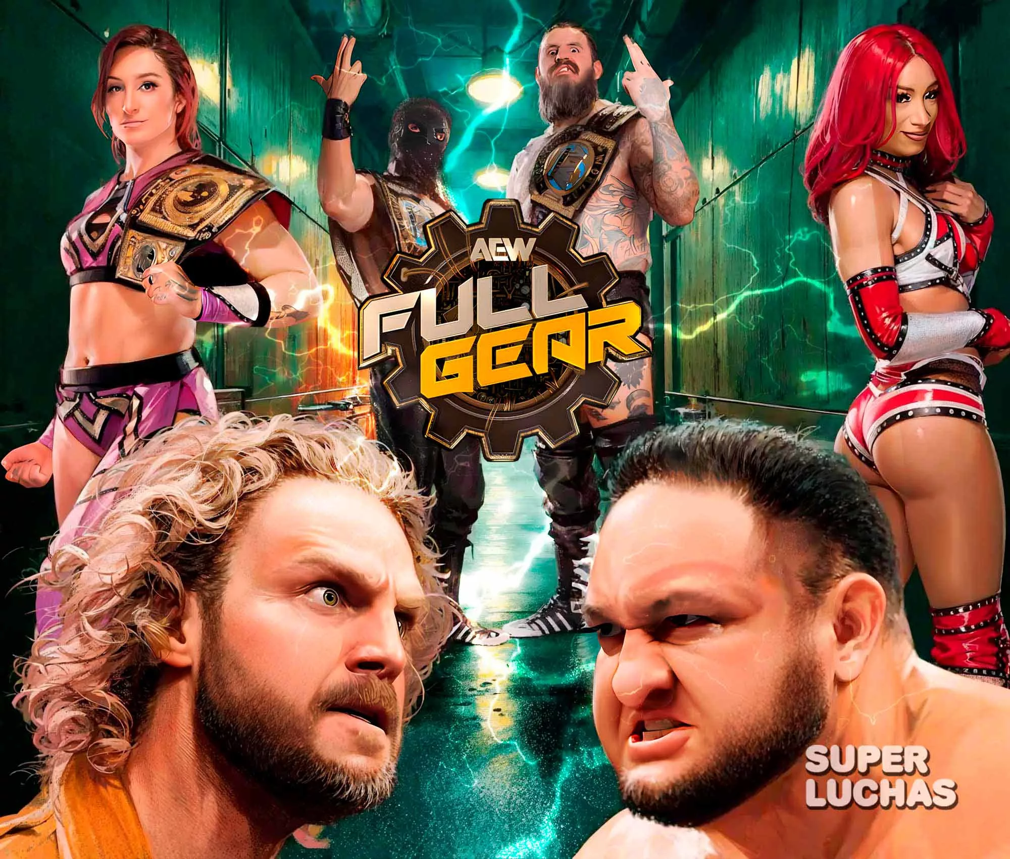 Cobertura y resultados AEW Full Gear 2025 | Hangman Page vs. Samoa Joe