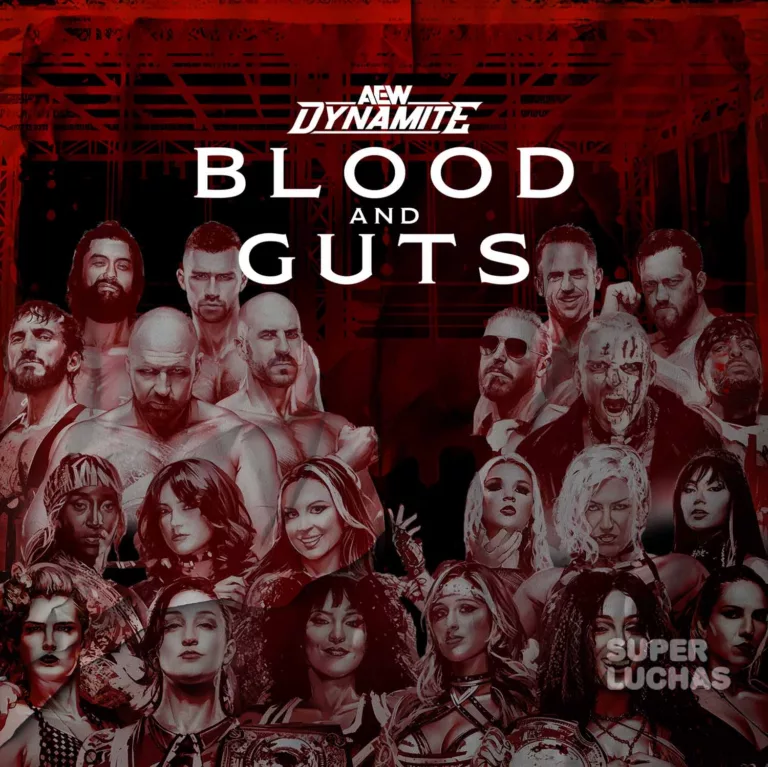 Donde ver AEW Dynamite 12 de noviembre 2025 | BLOOD AND GUTS