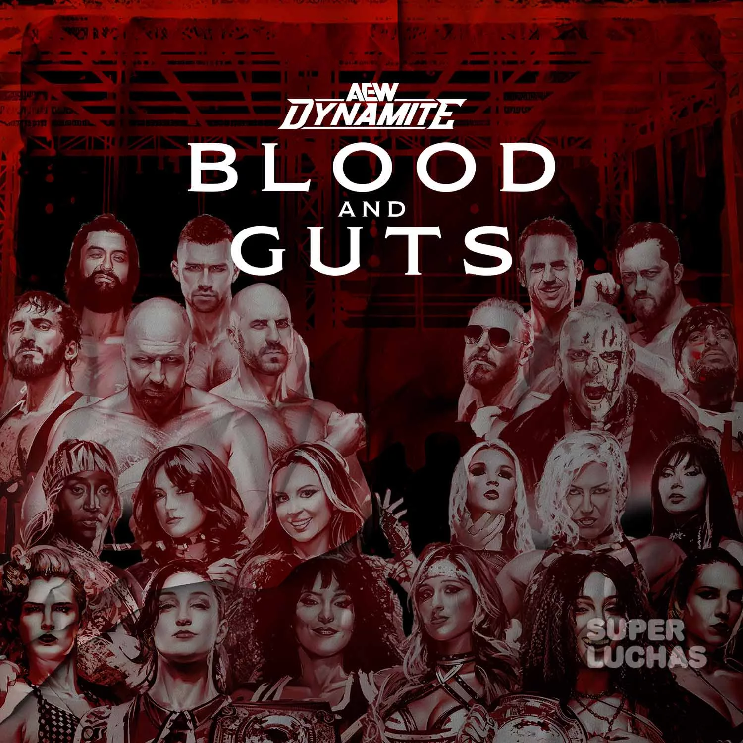 Donde ver AEW Dynamite 12 de noviembre 2025 | BLOOD AND GUTS