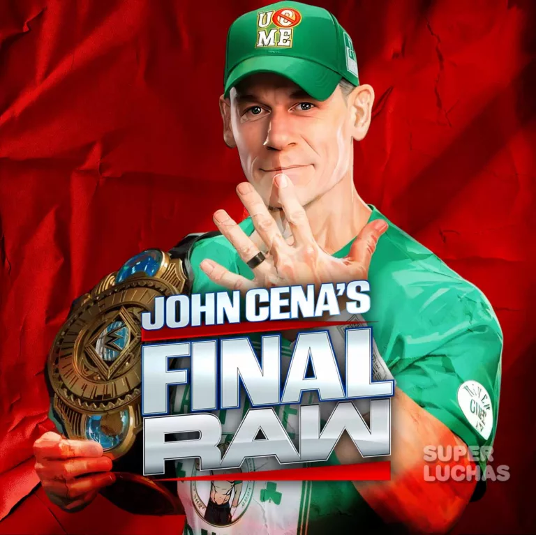 Donde ver WWE Raw 17 de noviembre 2025 | El último Raw de John Cena