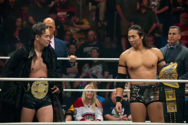 Kazuchika Okada Konosuke Takeshita