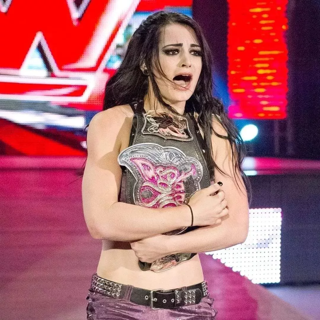 Paige como Campeona de Divas WWE / © WWE